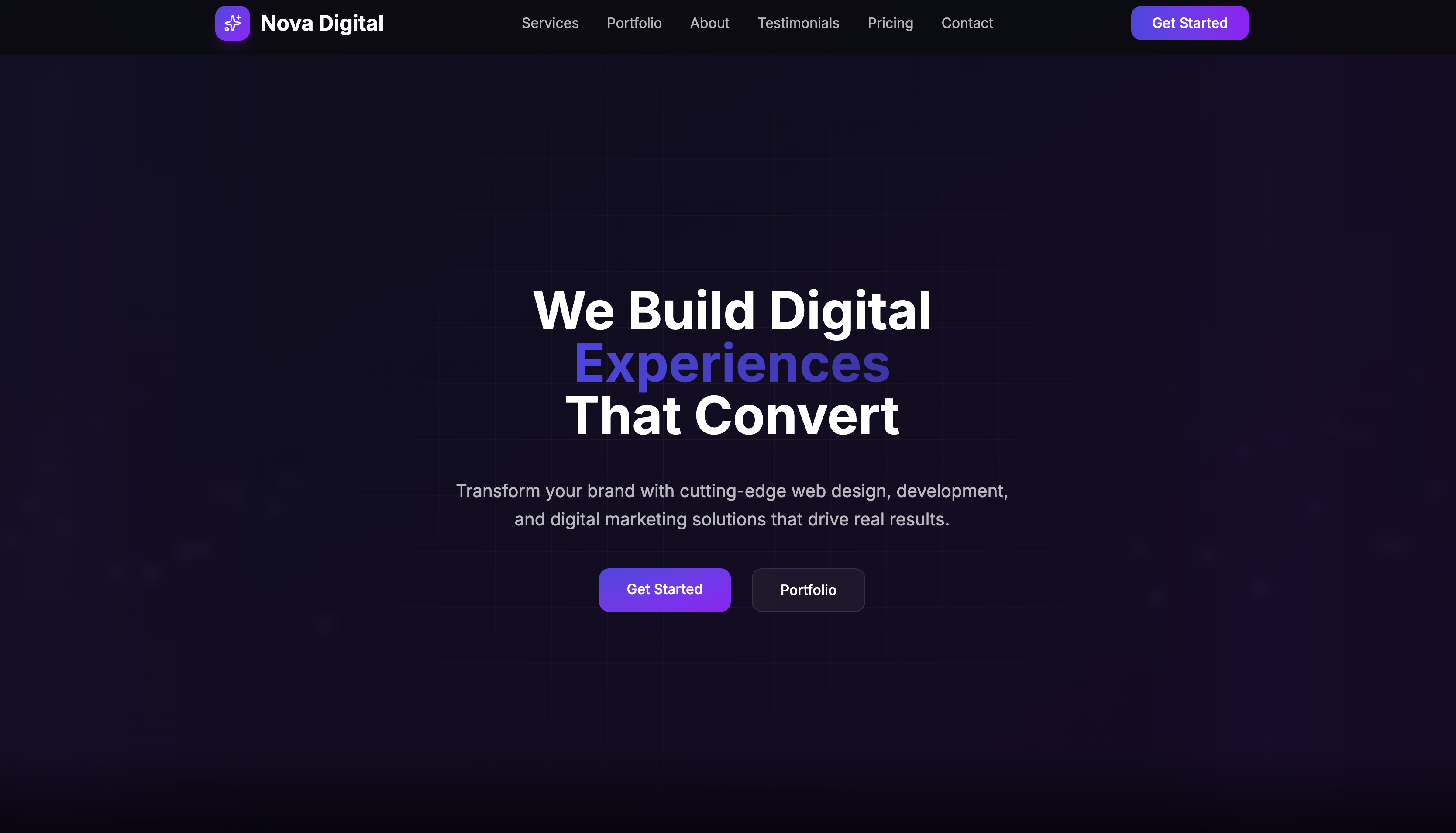Nova Digital project preview